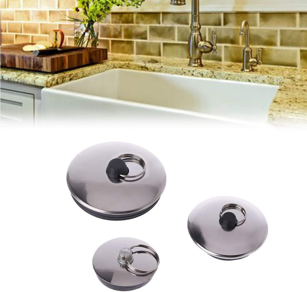 JONbinbkl Kitchen Drain Plug Water Stopper for Basin Sink Tub