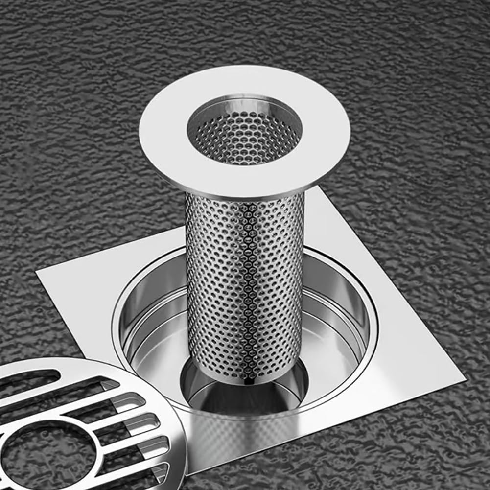 3 Pcs Stainless Steel Hair Catchers for Bathtub and Shower Drains