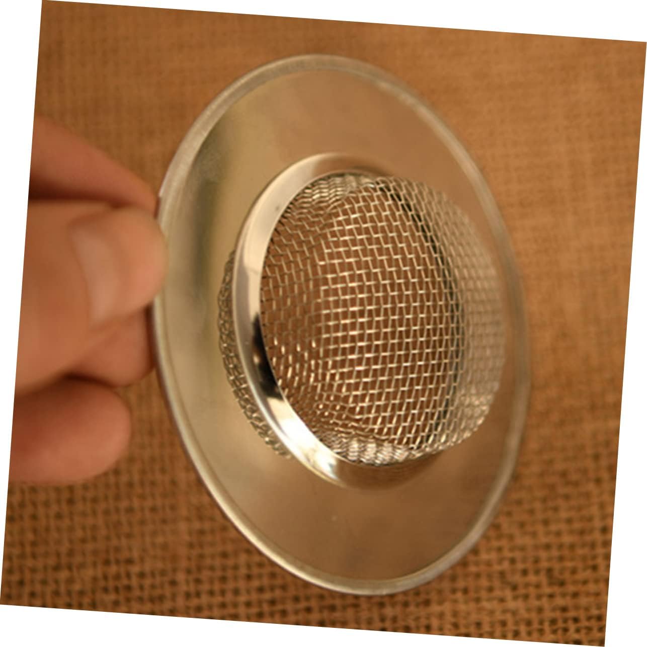 ARTIBETTER 3-Pack Drain Hair Catcher for Bathroom Sink and Shower