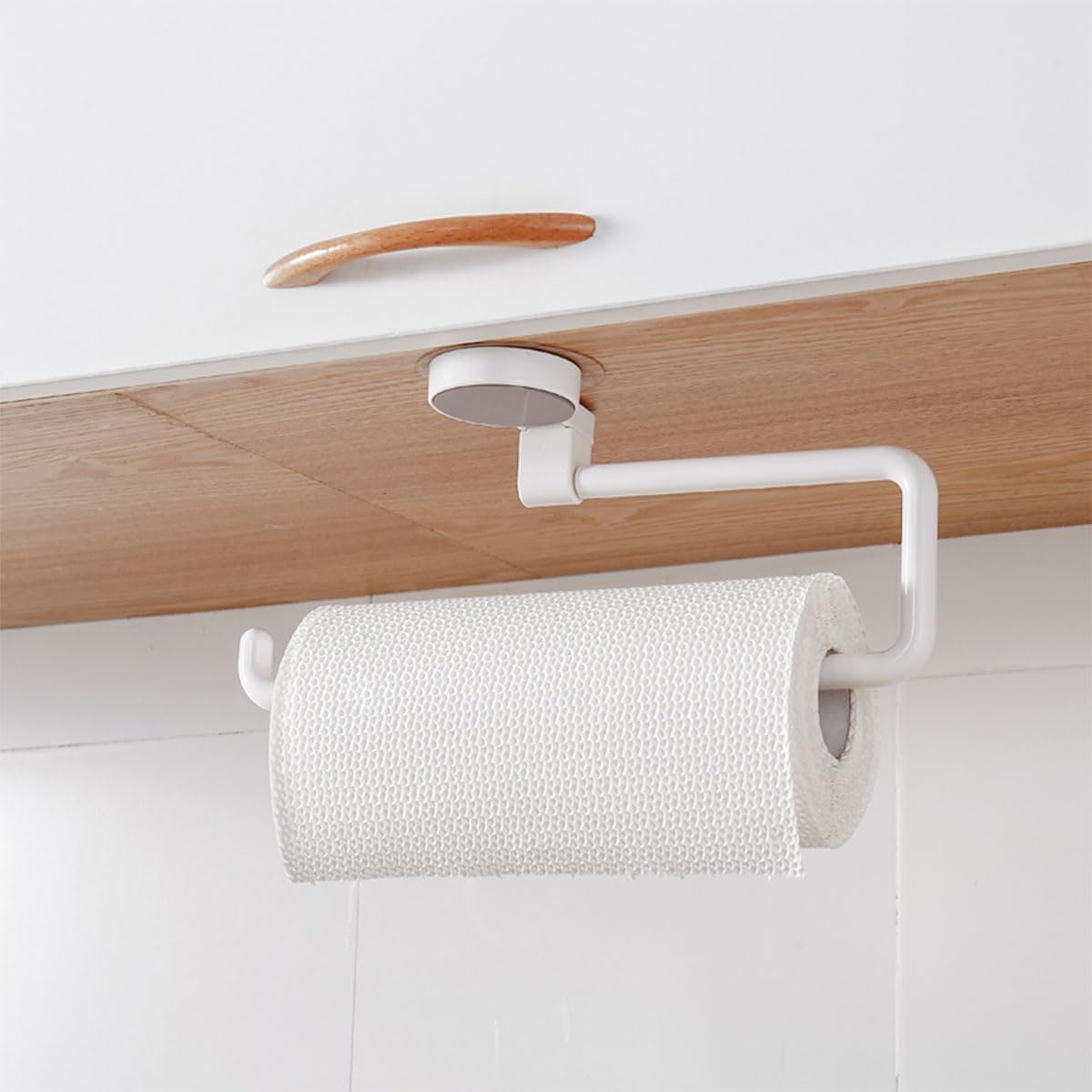 Cetomo Adhesive Towel Bar No Drill Rotatable
