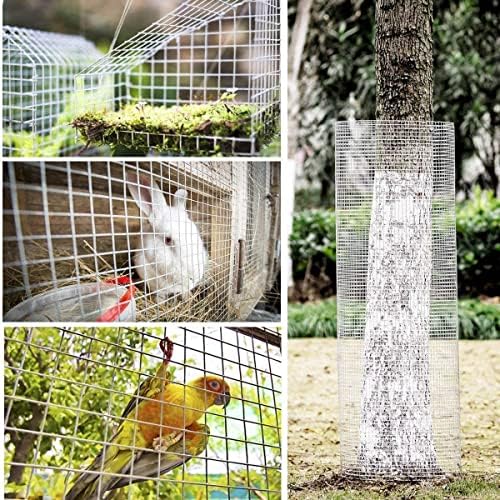 TUOKS Hardware Cloth 12 Inch 24 x 50 Galvanized Wire Mesh Roll 1
