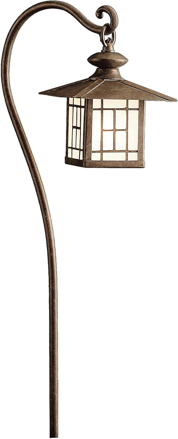 Kichler 15319PZ Mission 1-Light 12V Patina Bronze