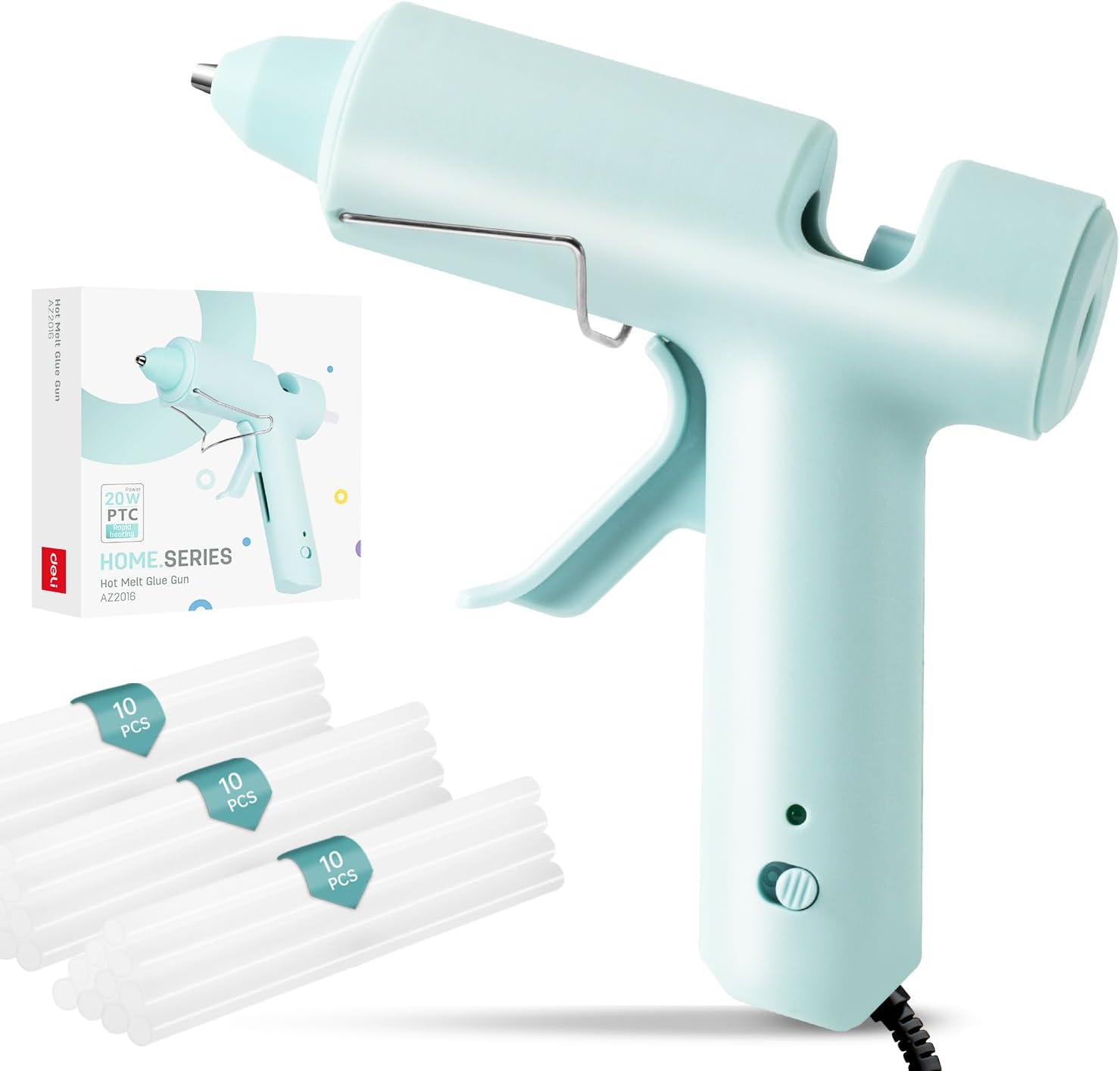 Mini Hot Glue Gun Kit with 30 Glue Sticks 1