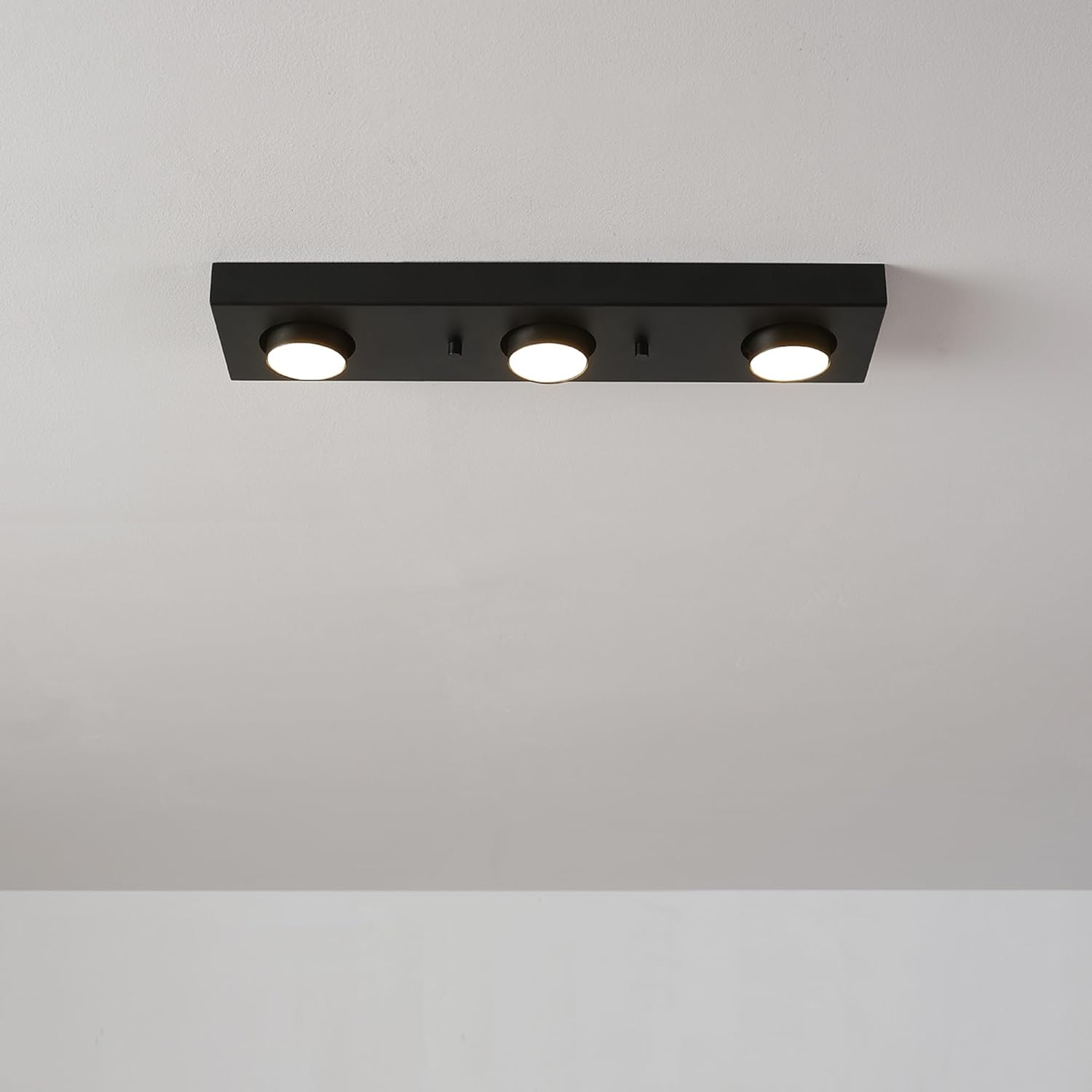 Globe Electric 3-Light LED Track Light in Matte Black