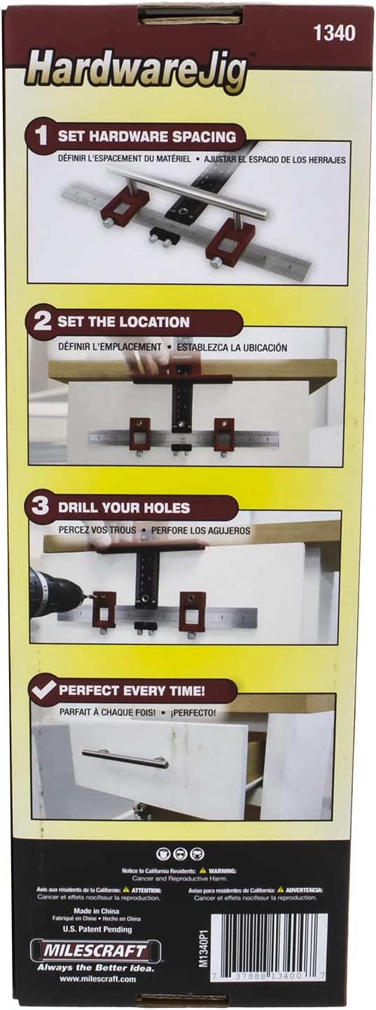 Milescraft 1340 Cabinet Hardware Jig