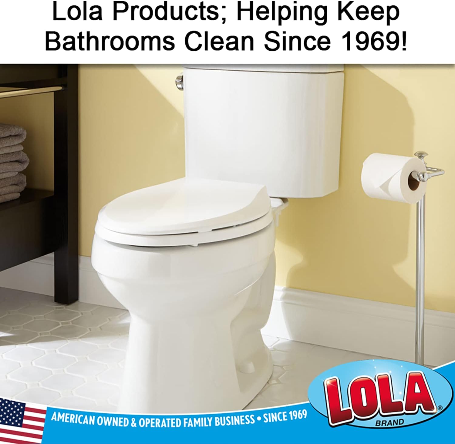 Lola Products Classic Toilet Brush 6 Pack
