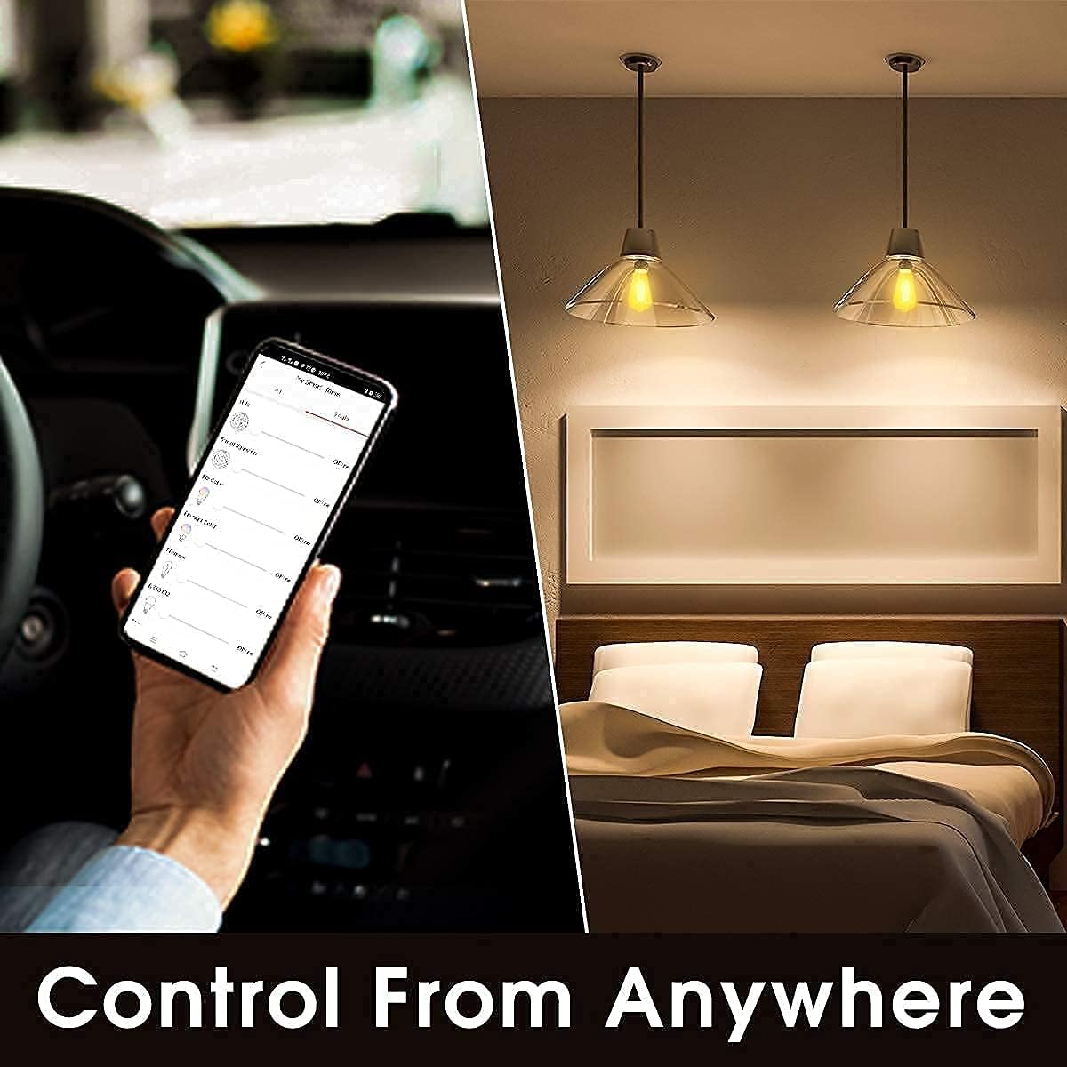 Zigbee Smart Edison Bulb Bundle with Hub Required