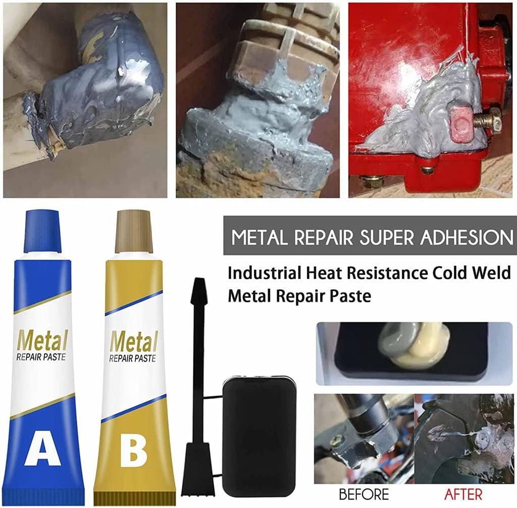 LYZH 100g Magic Metal Repair Paste Set with Scraper