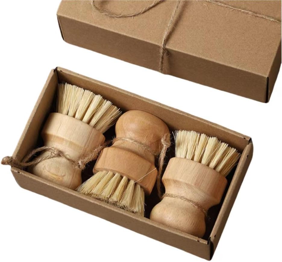 CSCDD Sisal 3 Pack Cleaning Brush Set