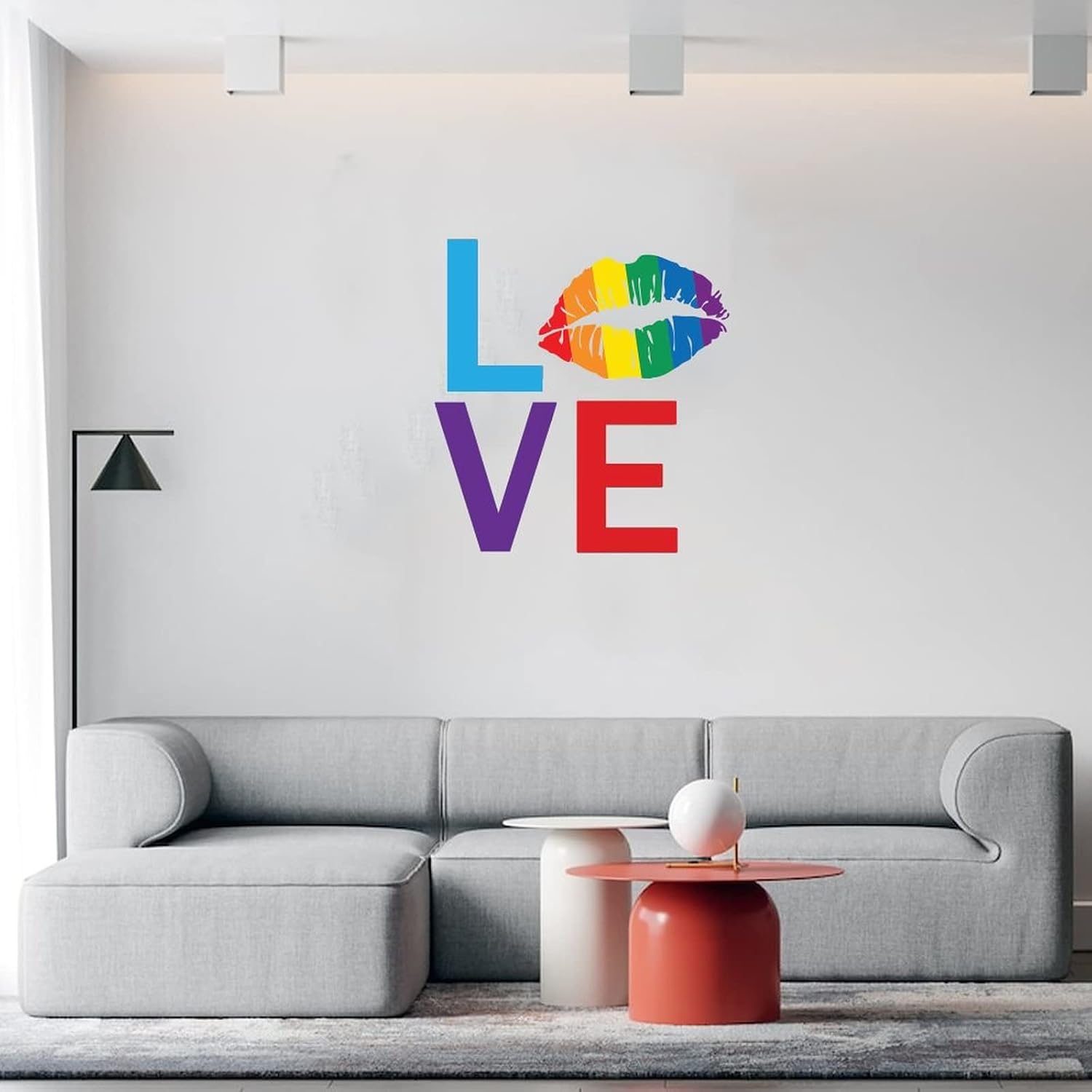 Love is Love Family Wall Art 22 Inch Vinyl Decal
