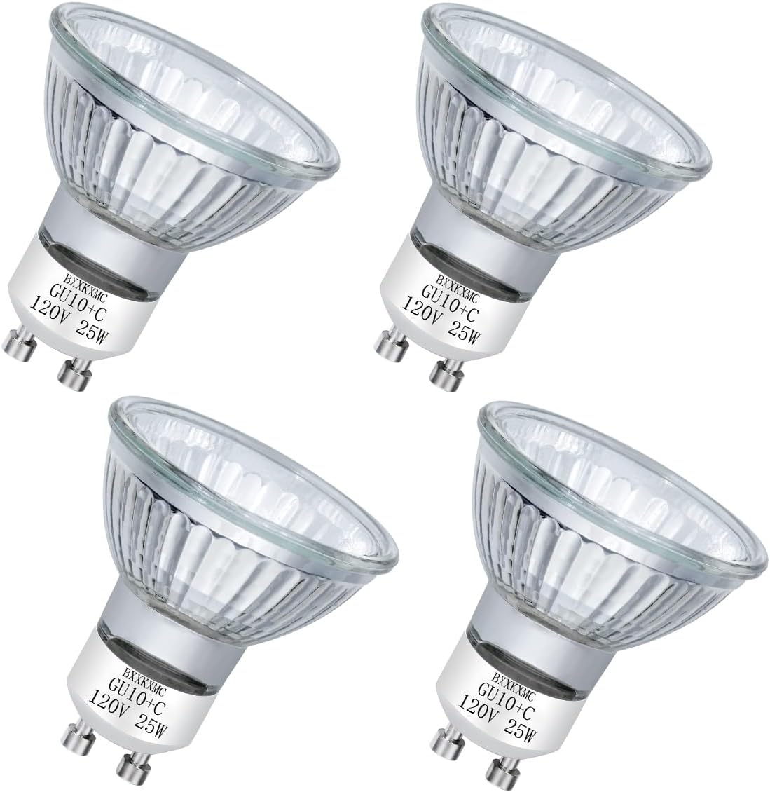 Halogen 25W GU10 120V Candle Warmer Replacement Light Bulb 4 Pack