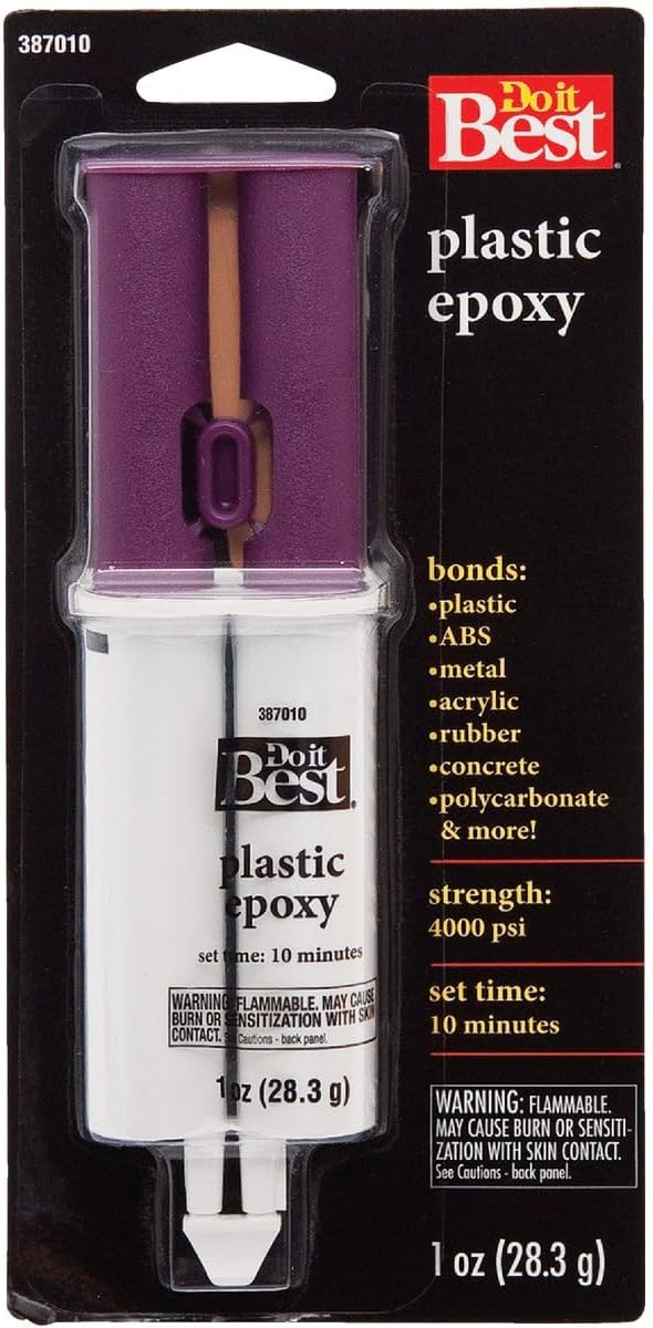 Power Poxy Do It Best Plastic Epoxy 1OZ 1