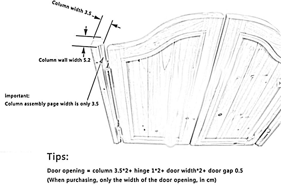 Swinging Doors for Cafe and Outdoor Use