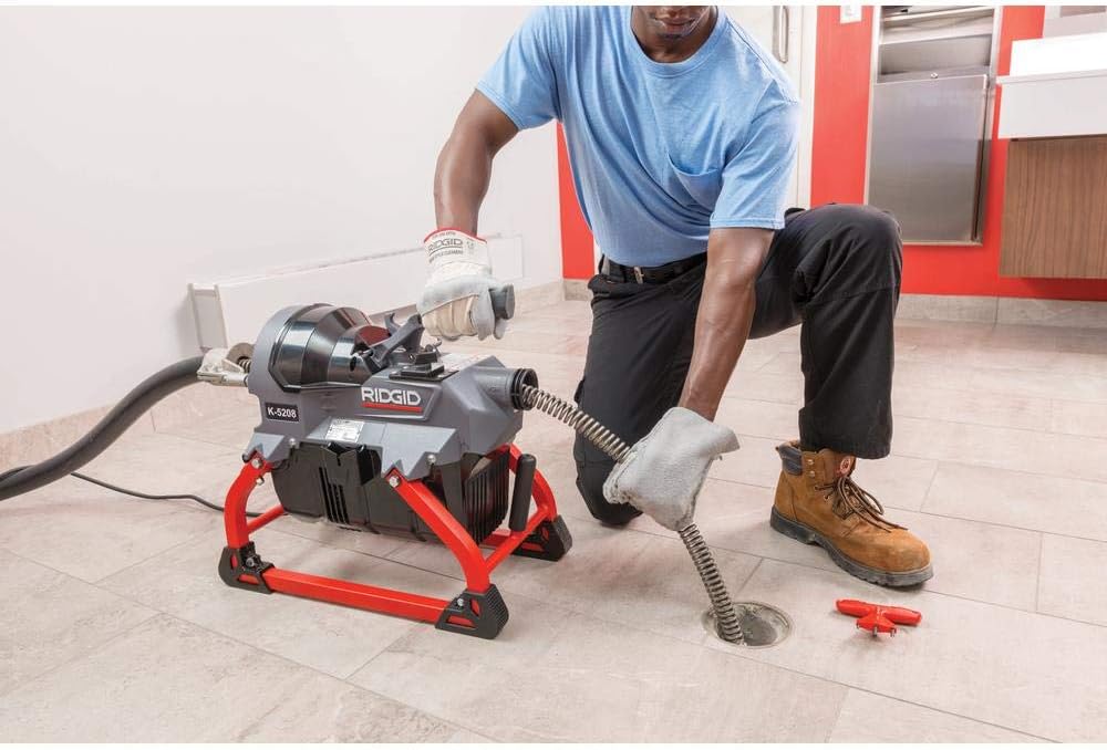 Ridgid 61688 K-5208 Drain Cleaner Machine 1