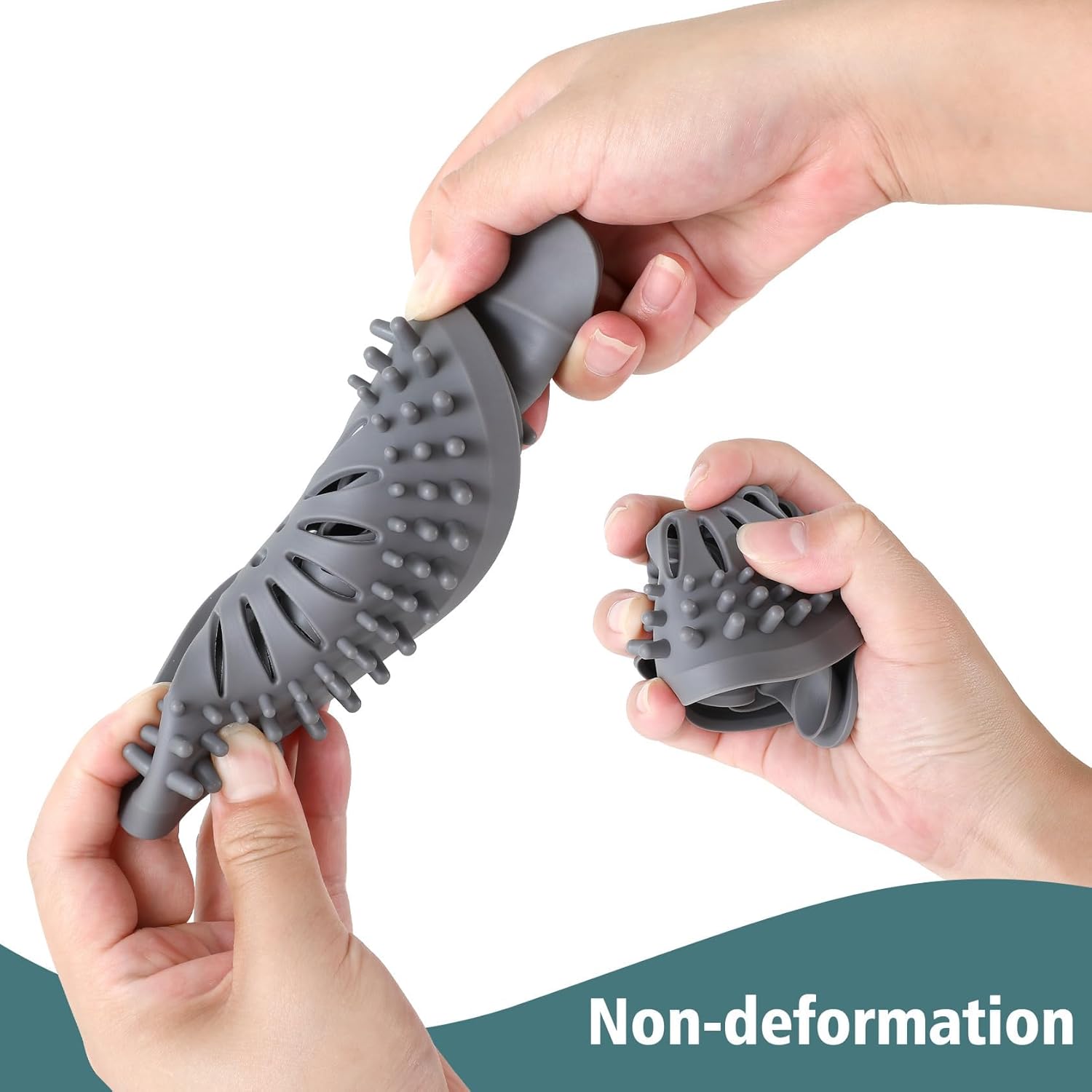2 Pack Silicone Hair Catcher for Shower and Bathtub