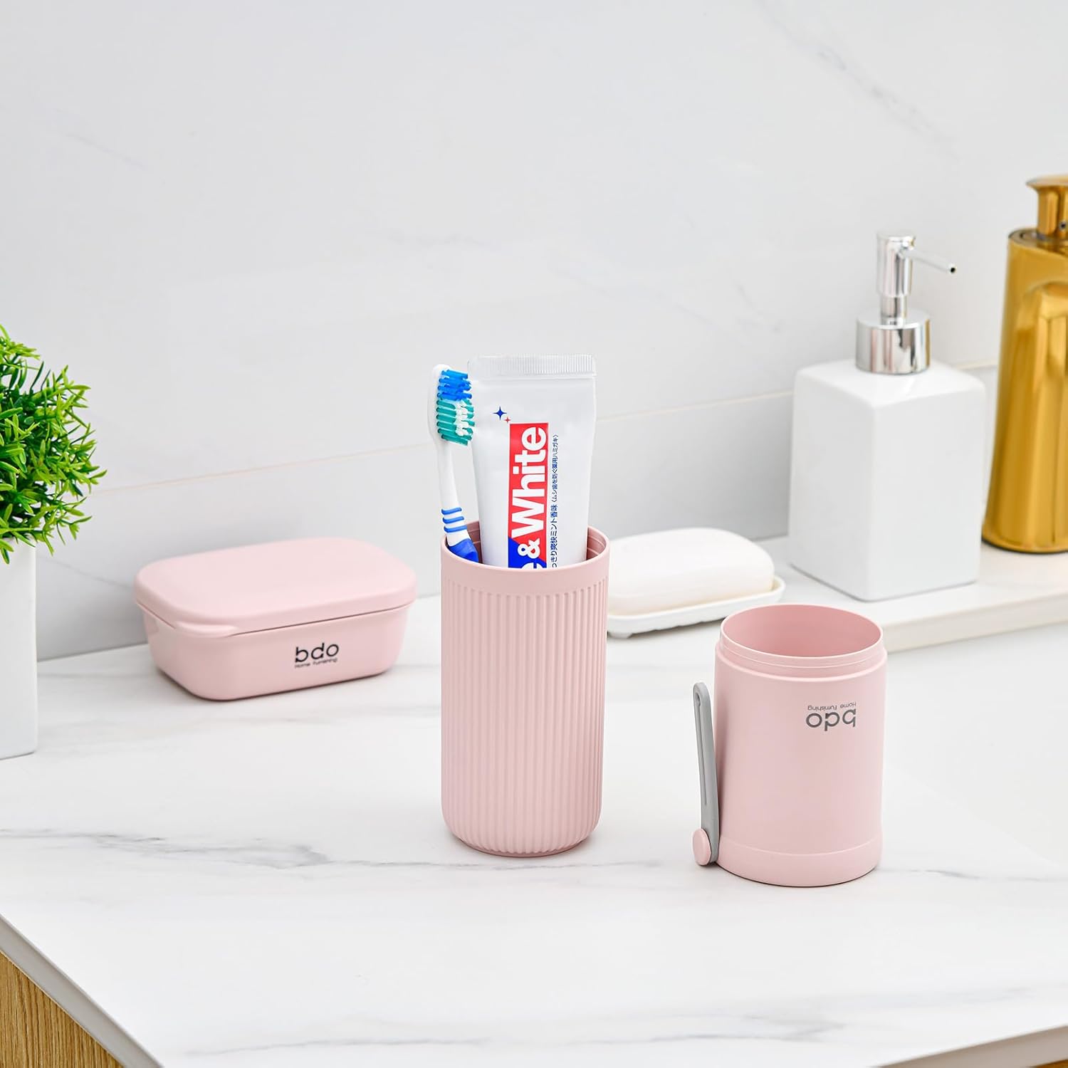 VITVITI Portable Travel Soap and Toothbrush Case