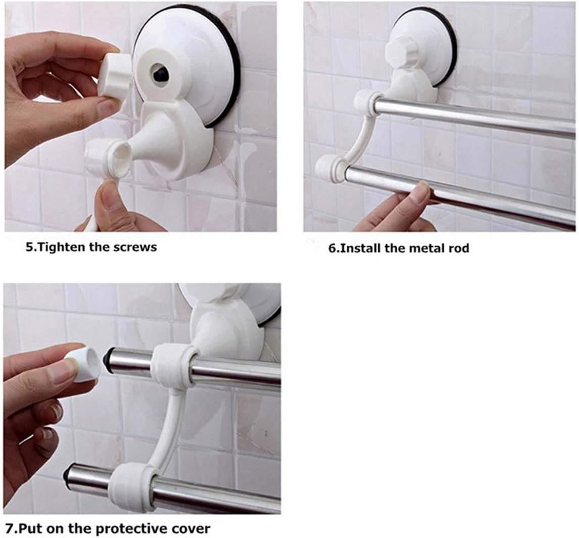 BOCbco Towel Rail Wall Mounted Self-Adhesive 1