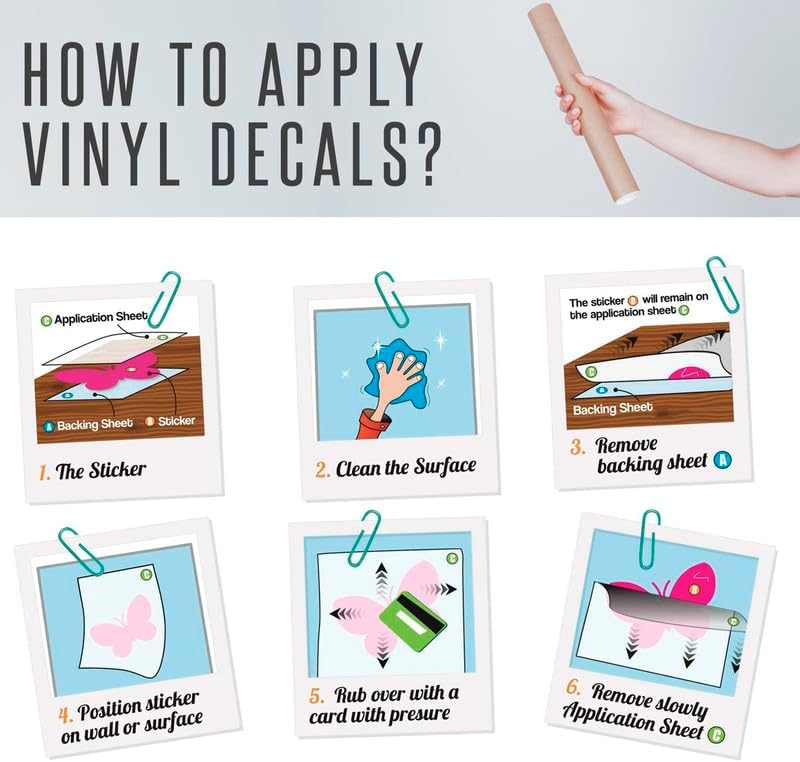 Candy Cane Wall Decals - Peel Stick Christmas Decor