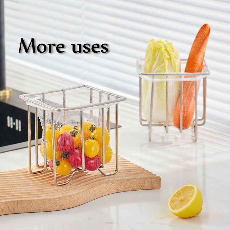 ONVIPSTOO Kitchen Sink Strainer with 200 Mesh Bags 1