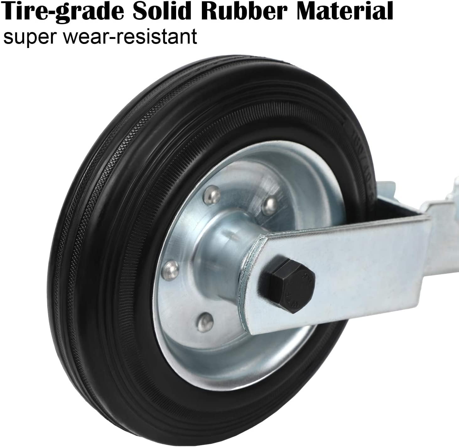 Mofeez Gate Wheel Set for Metal Swing Gates and Chain Link Fences
