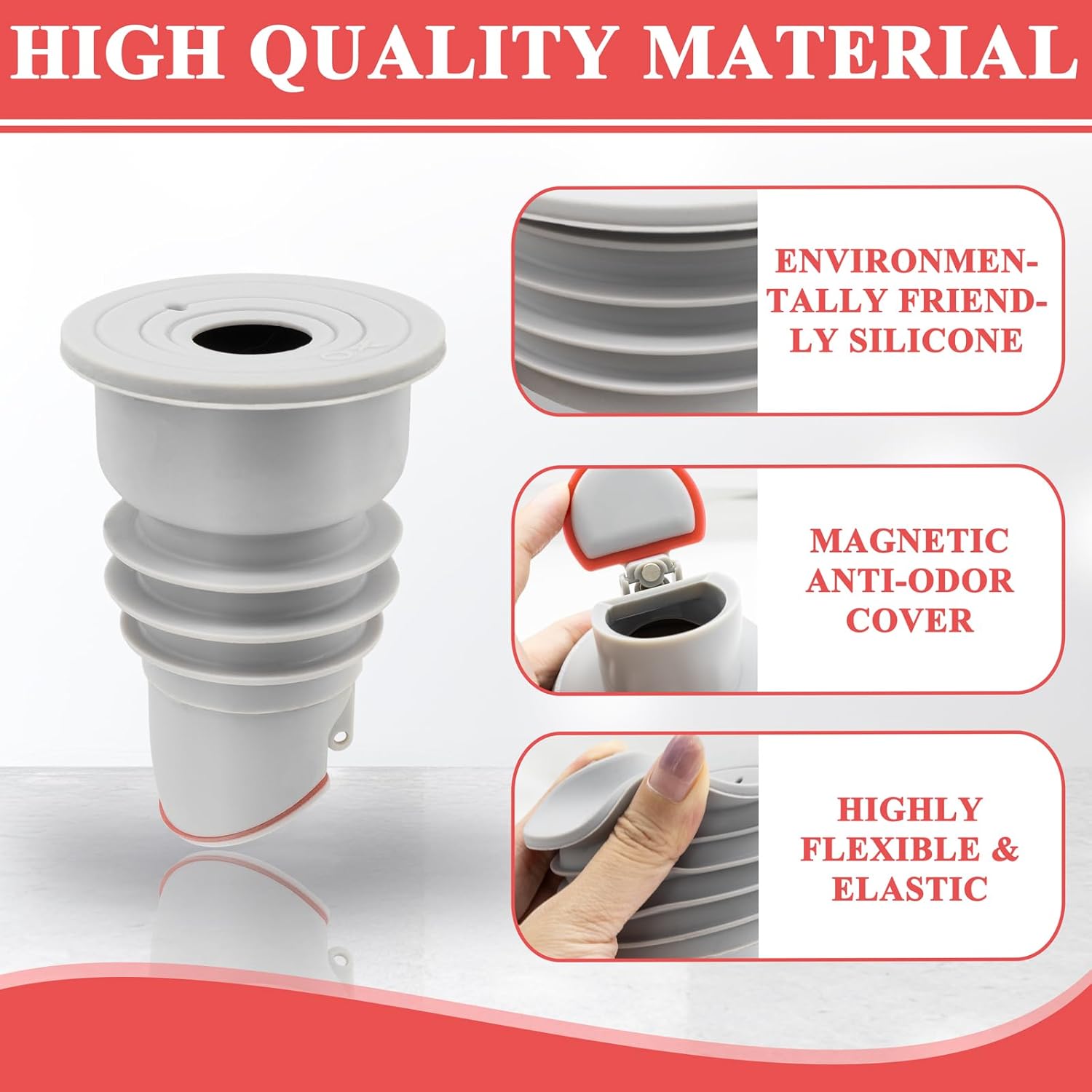 Niuohoy Washing Machine Drain Hose Seal 35-40mm