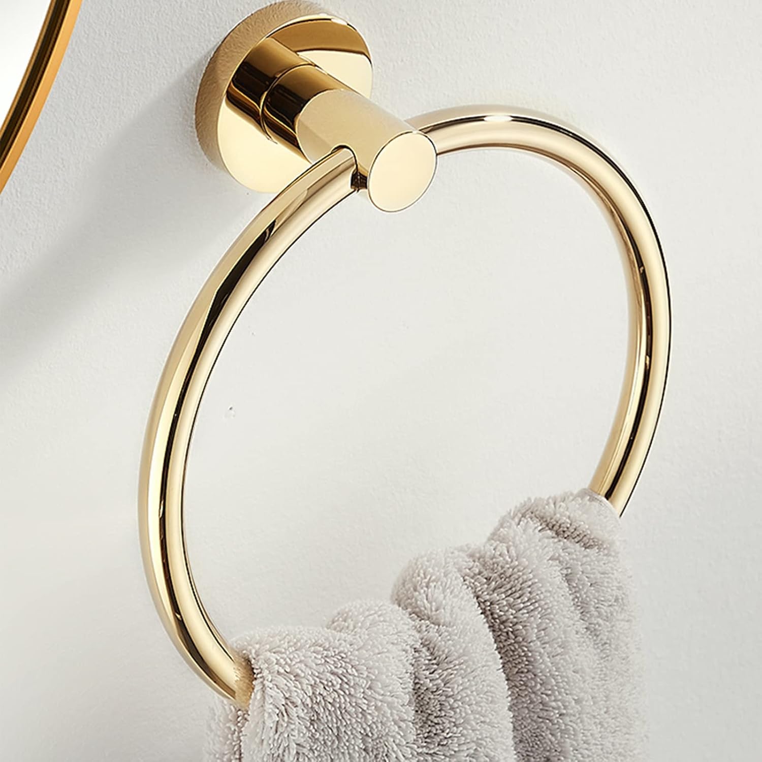 BOCbco Copper Bathroom Towel Holder
