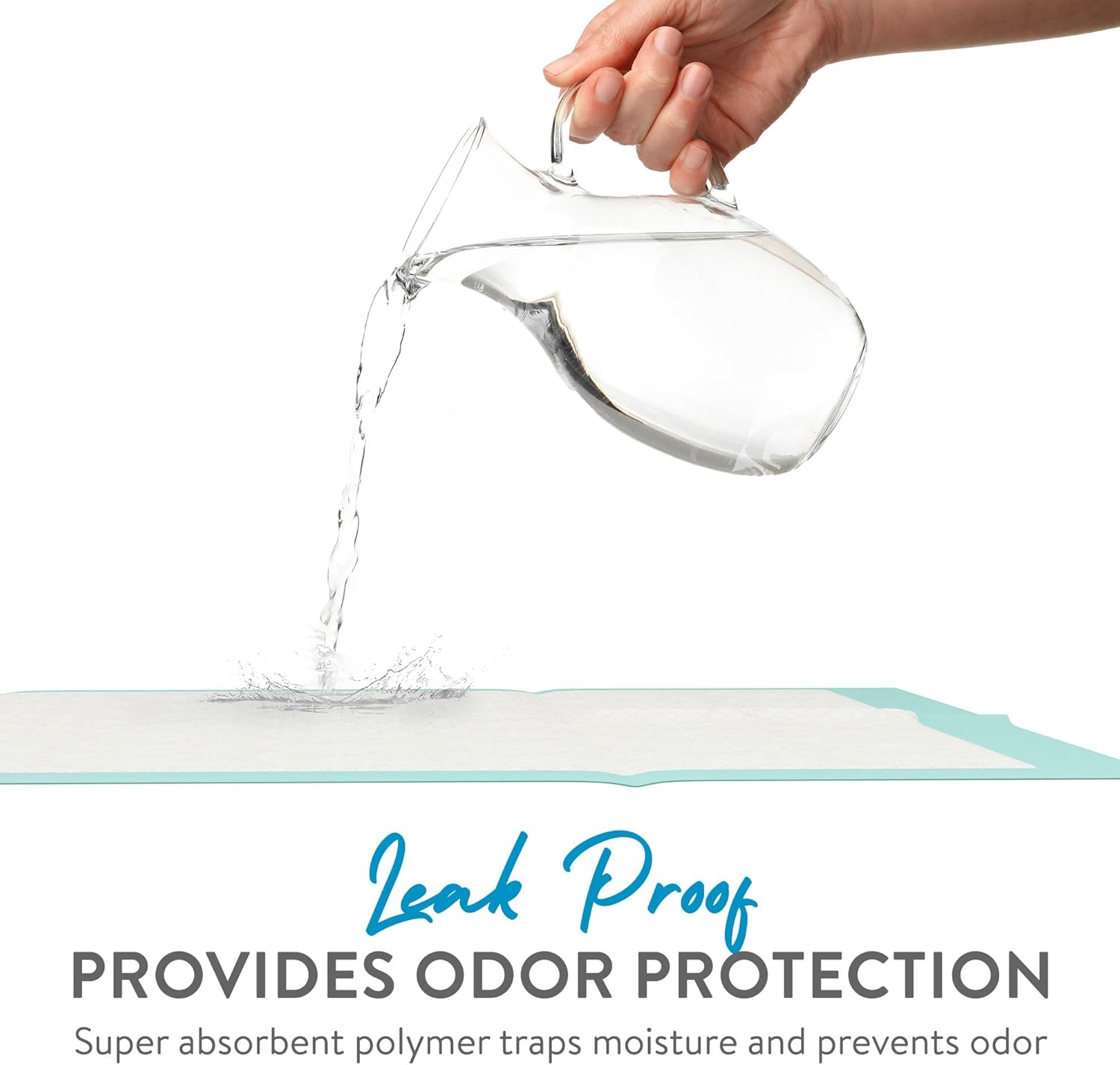 Inspire Extra Large Absorbent Bed Pads for Incontinence 36x36 50-Pack