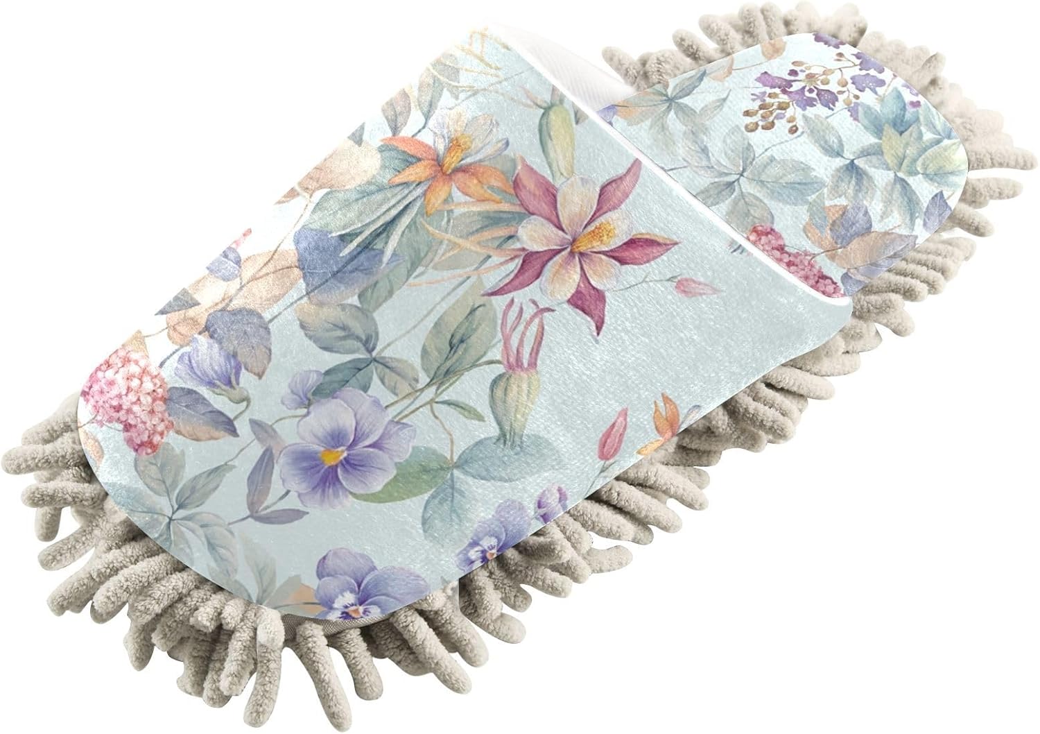 Kigai Microfiber Slippers - Lily Flower Design Size L