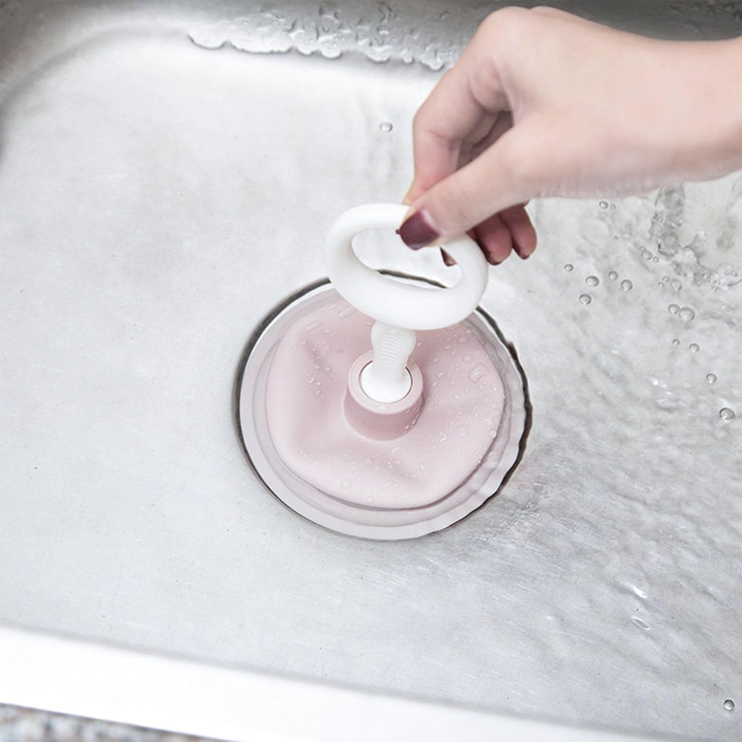 NYSUZHOUJI Sink Plunger with Strong Suction Cup for Kitchen and Bathroom