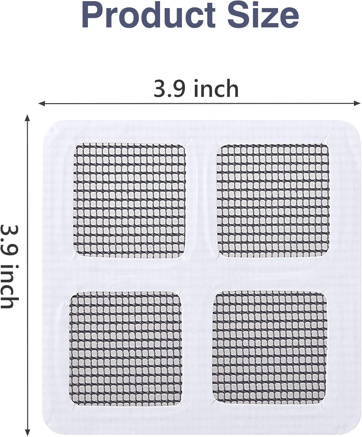 12Pcs Disposable Shower Drain Cover Hair Catcher Mesh