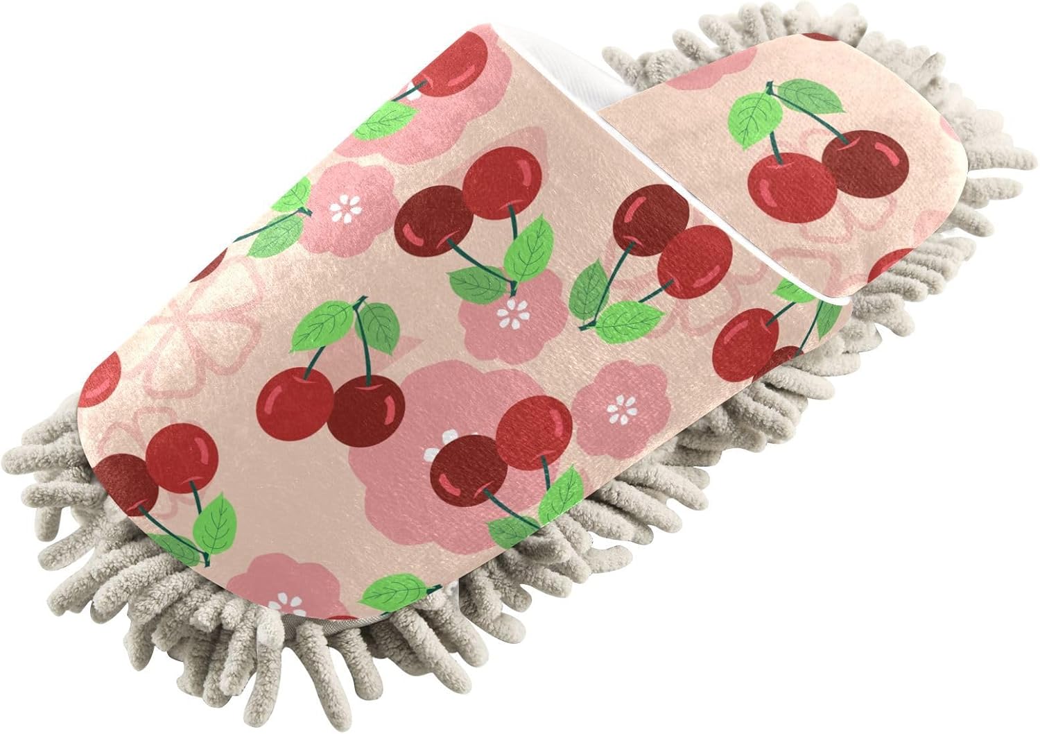 Sinestour Blossom Cherry Mop Slippers for Floor Cleaning 1