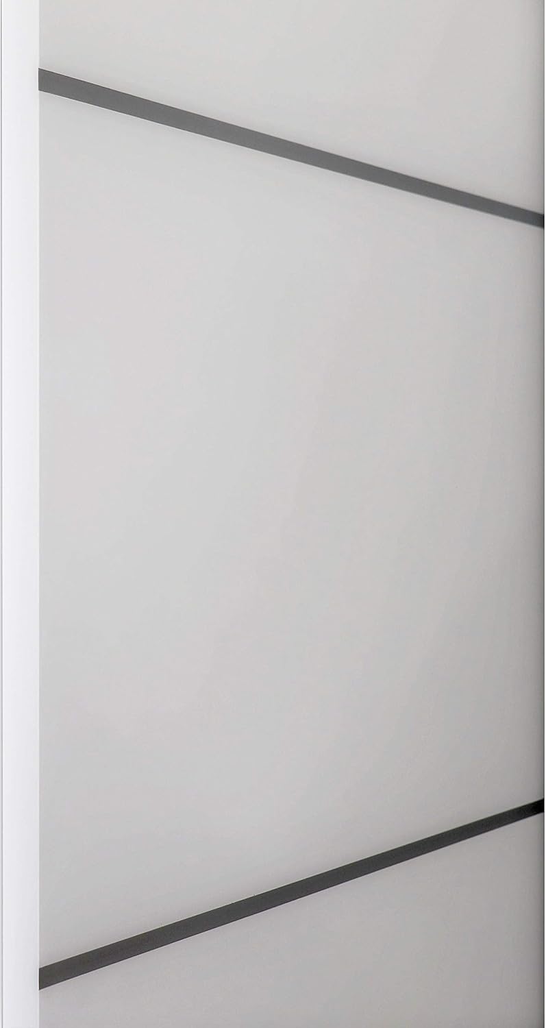 SARTODOORS - 36x96 Solid Core White Door with Hardware