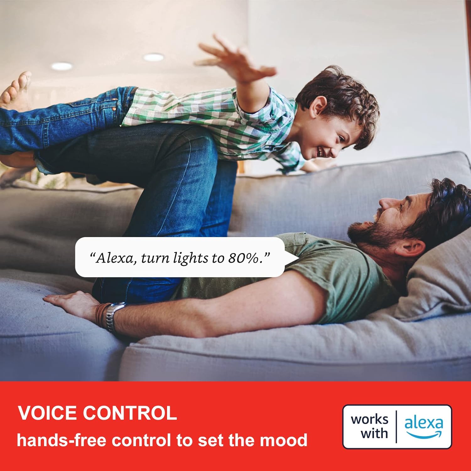 Sengled Smart Recessed Lighting with Alexa Compatibility 4-Pack