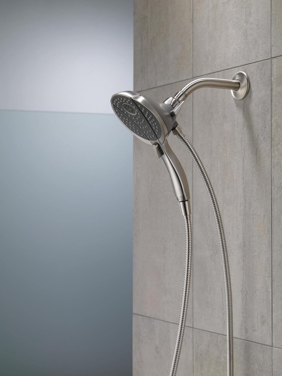 Delta In2ition 4-Spray Dual Shower Head with Handheld Chrome