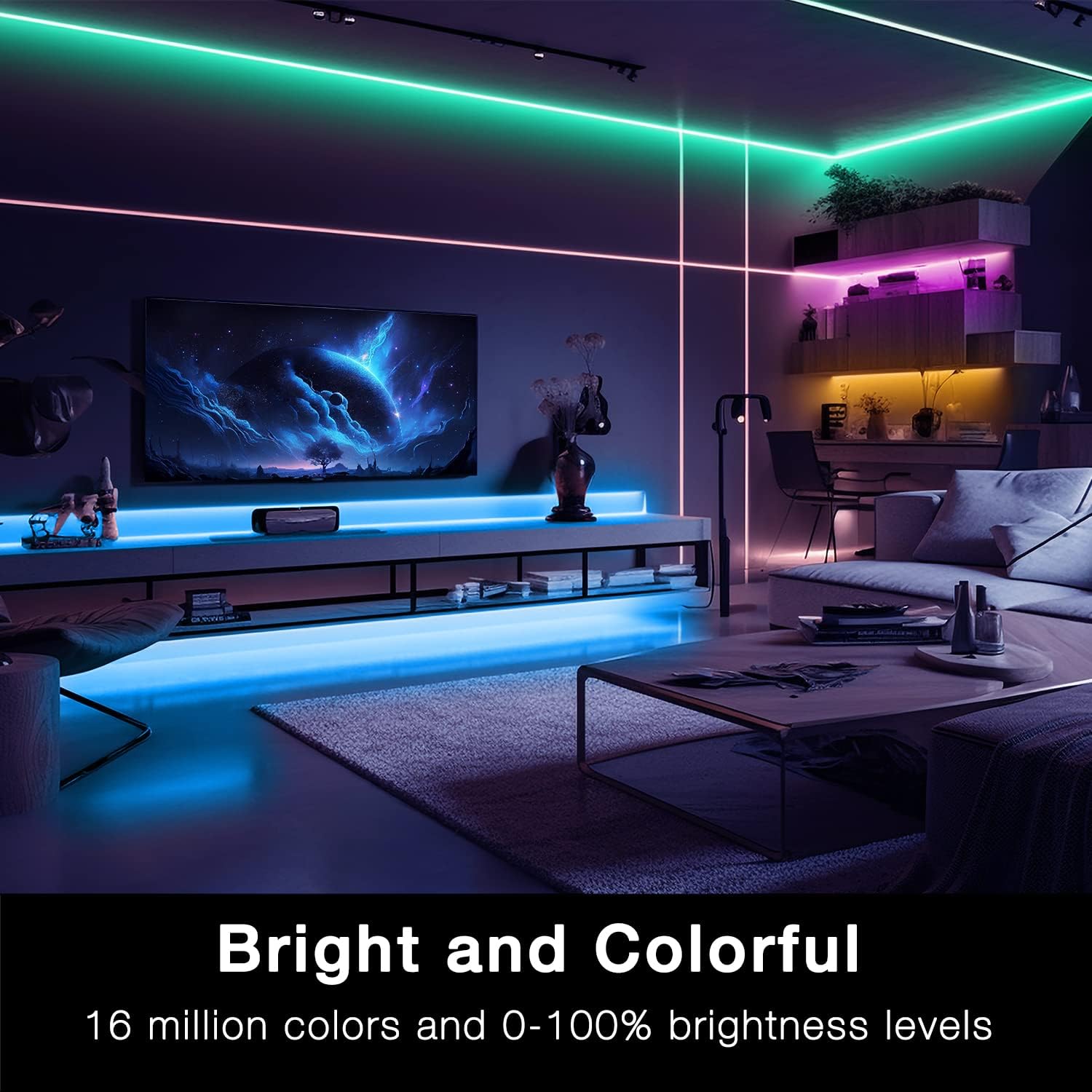 DAYBETTER Smart WiFi LED Strip Lights 100ft