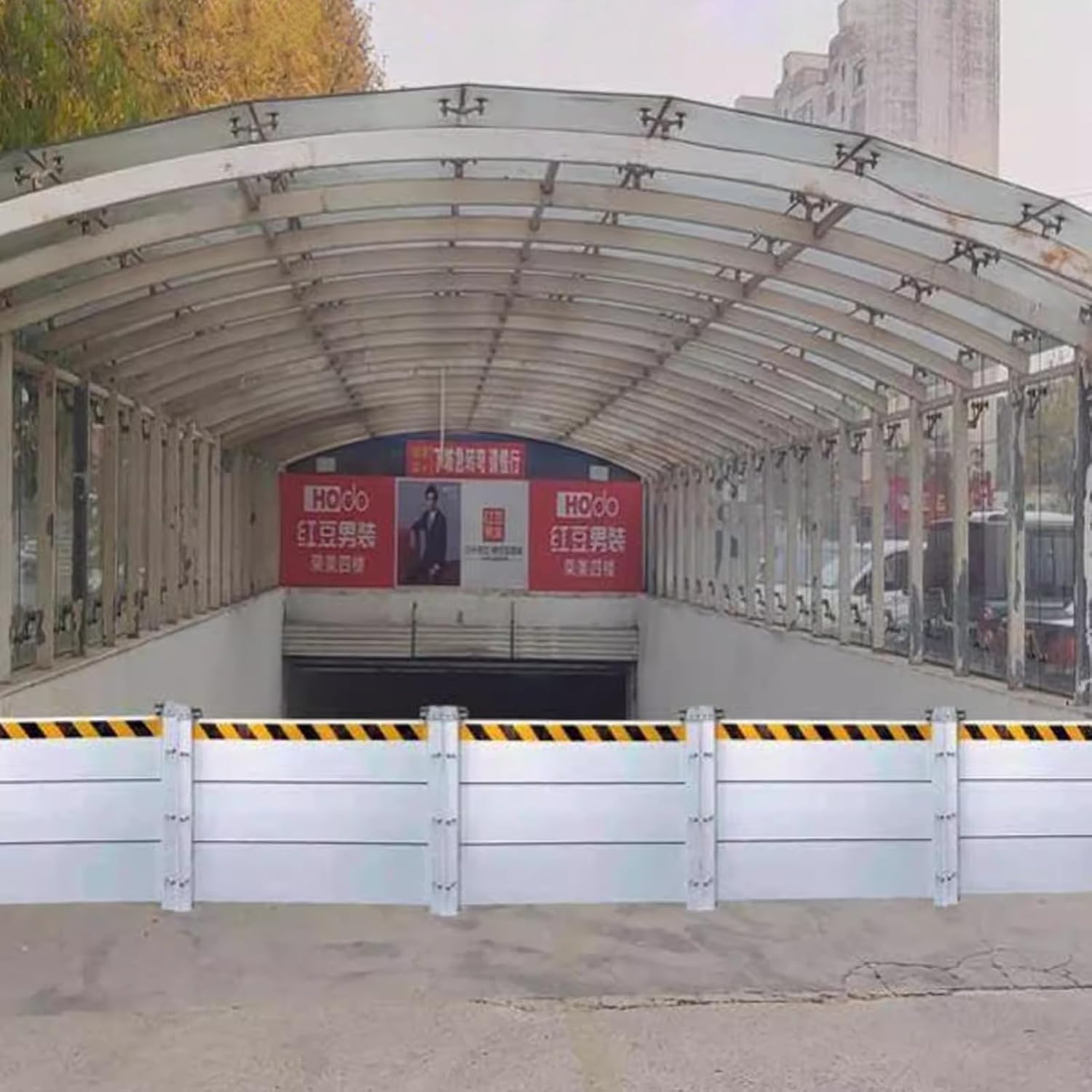 Flood Barrier Threshold Heavy Duty Doorway Flood Control System