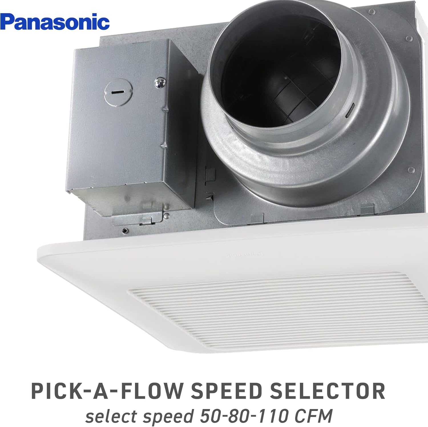 Panasonic FV-0511VQ1 WhisperCeiling DC Bathroom Exhaust Fan - Quiet Energy Efficient