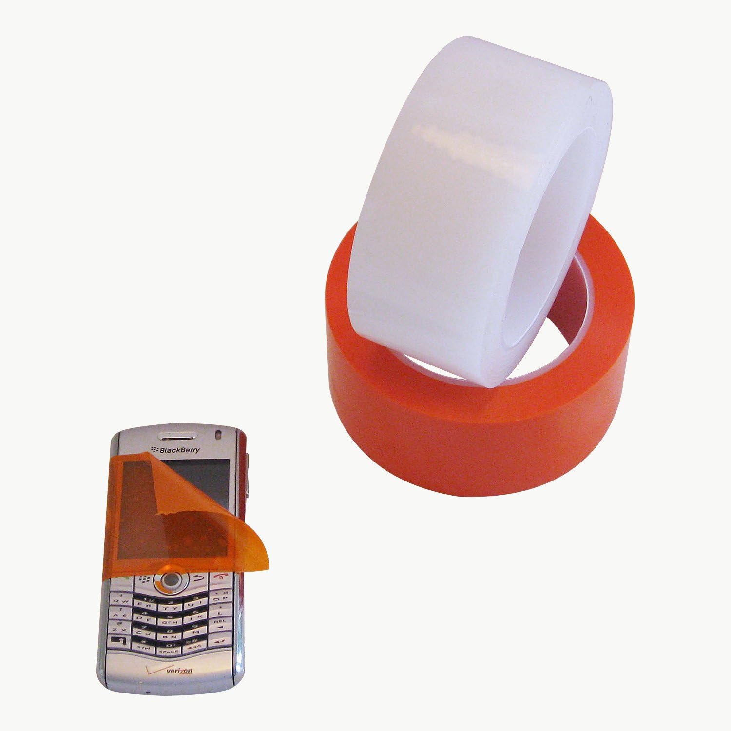 Patco 5560 Removable Protective Film Tape 2 x 36 yd Transparent Orange 1