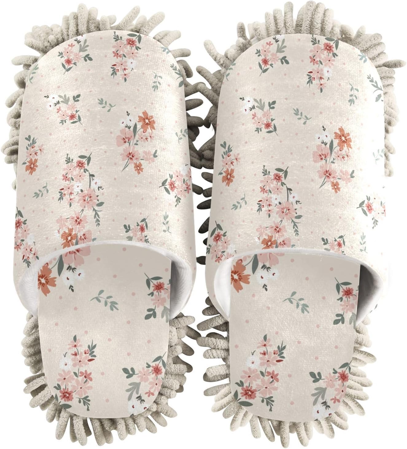 Kigai Microfiber Slippers with Bohemian Flowers