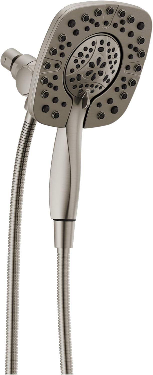 Delta In2ition Dual Shower Head with Handheld Spray Brushed Nickel