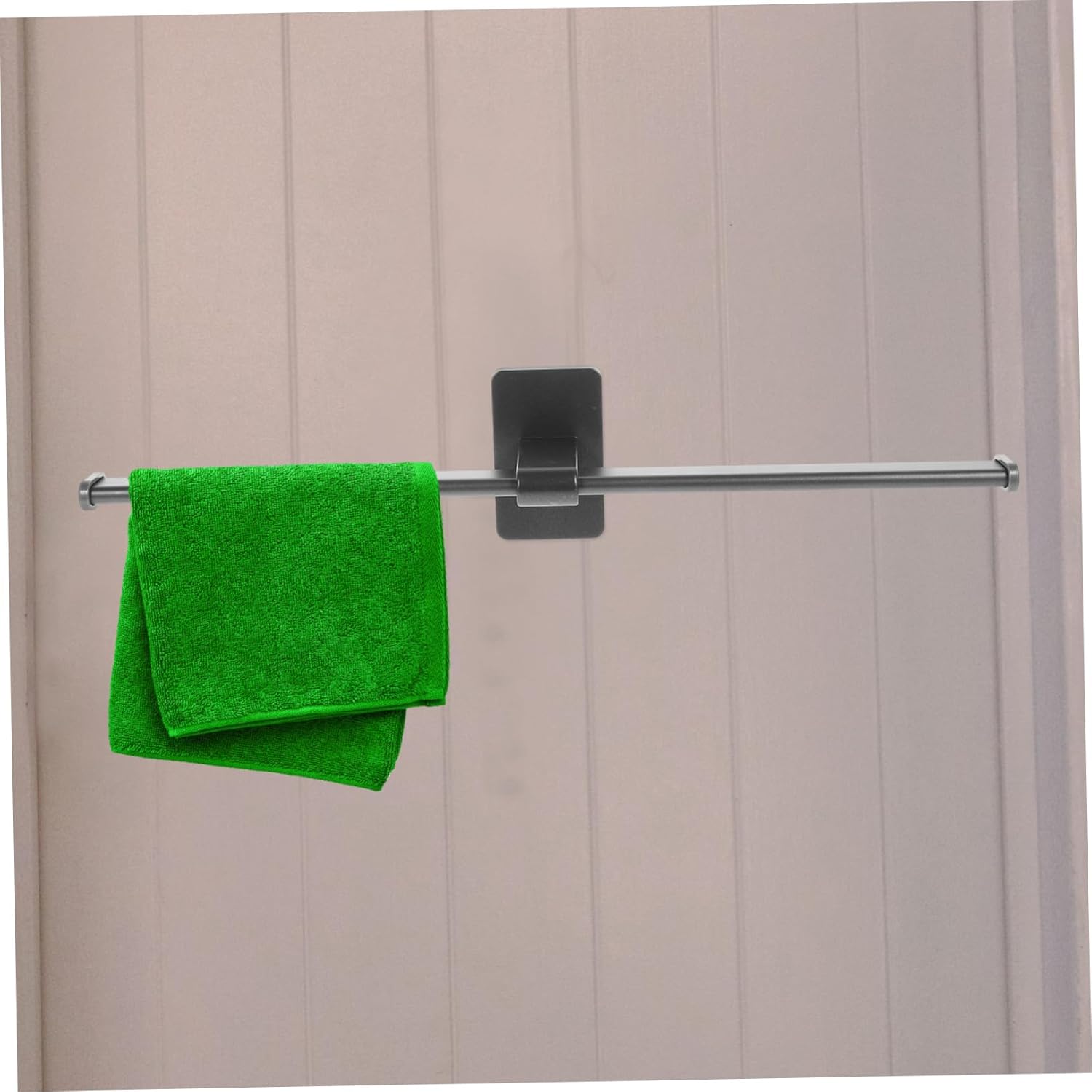 PRETYZOOM Wall Mounted Towel Rack No Drill