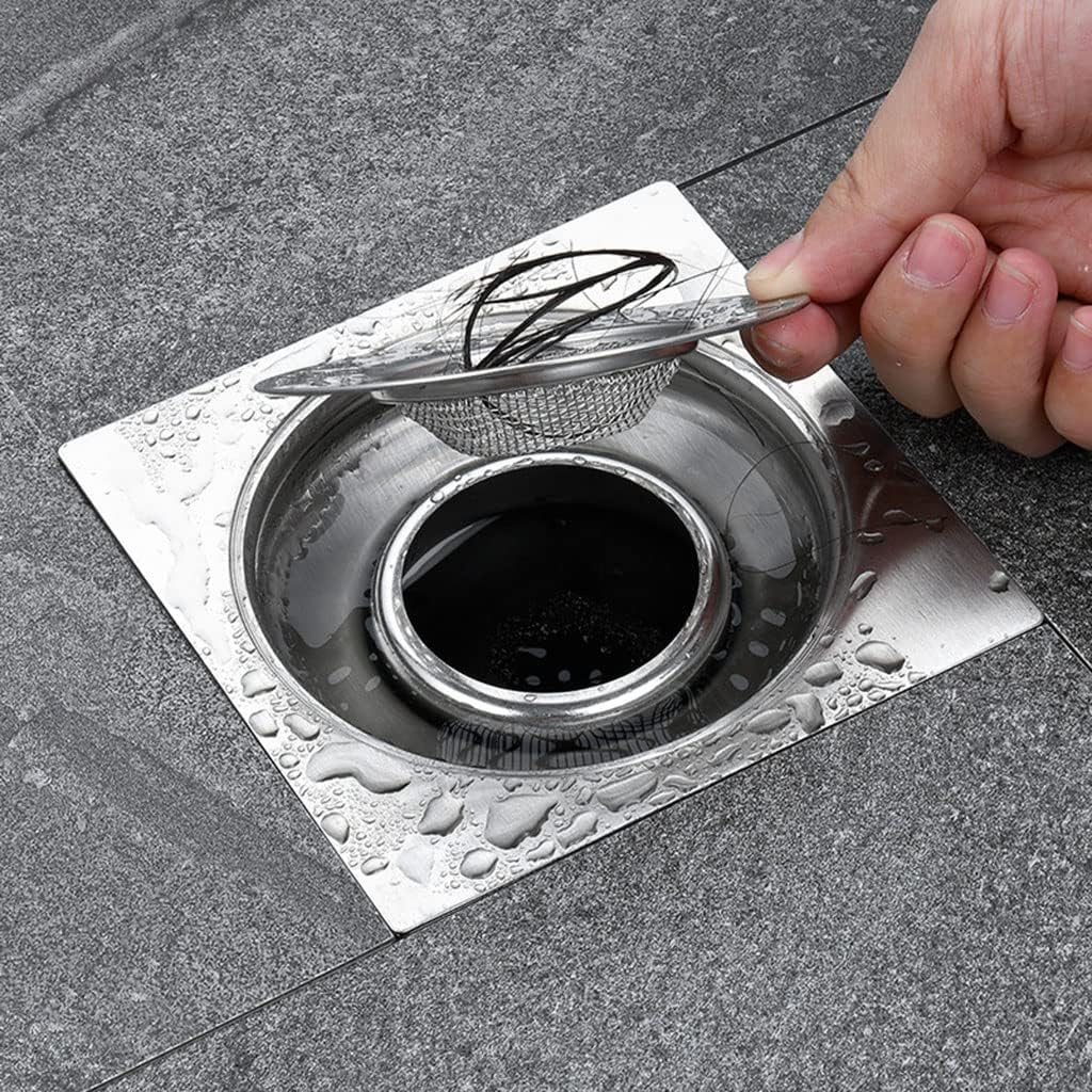 Saddgo Round Drain Cover Hair Catcher Mesh Screen