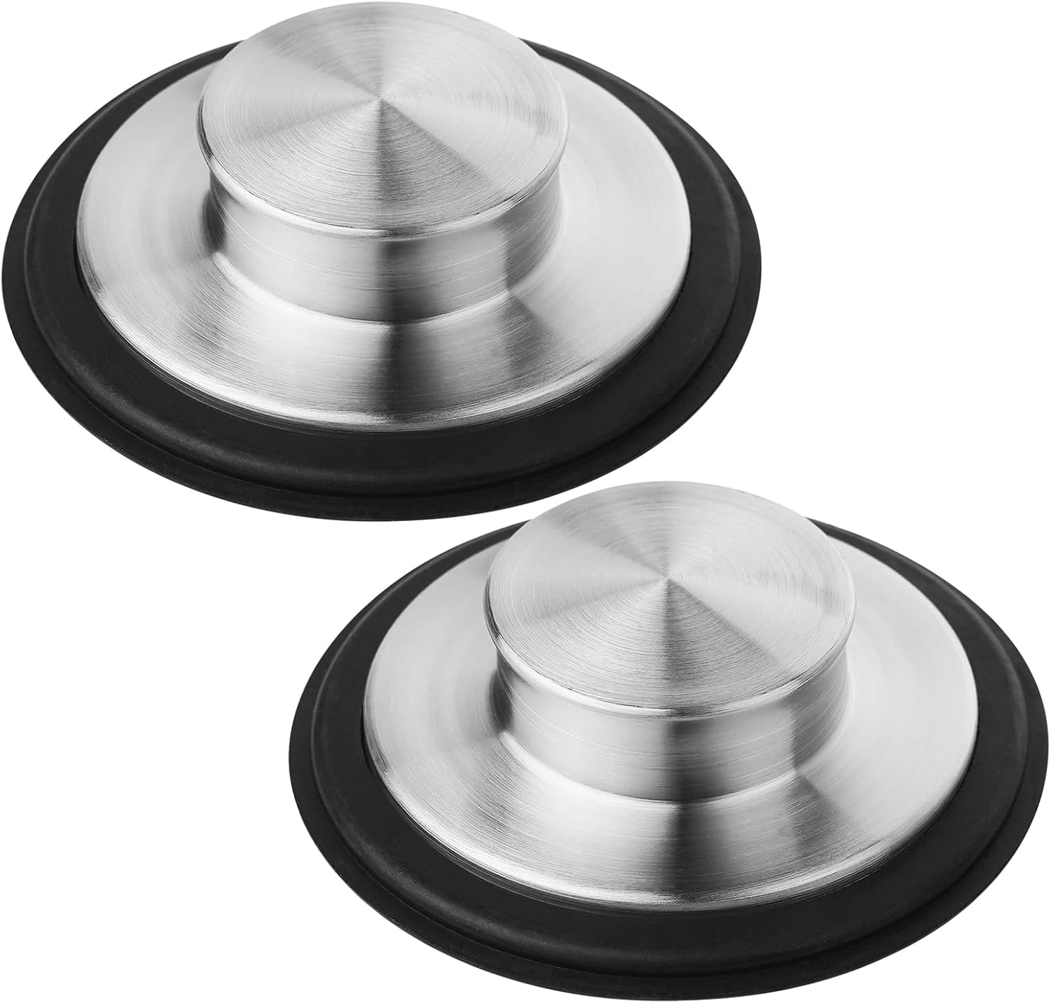 Tifanso 2PCS Stainless Steel Sink Drain Stopper Cover