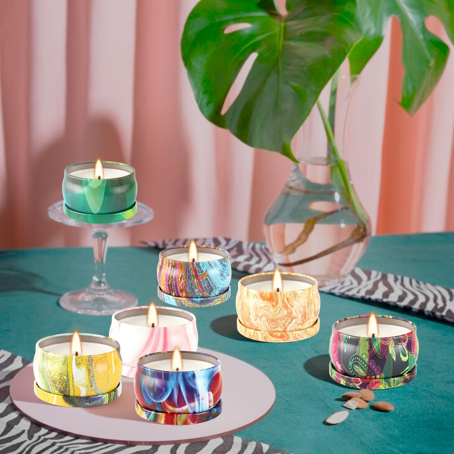Scented Candles Gift Set 36 Pack Soy Wax Aromatherapy