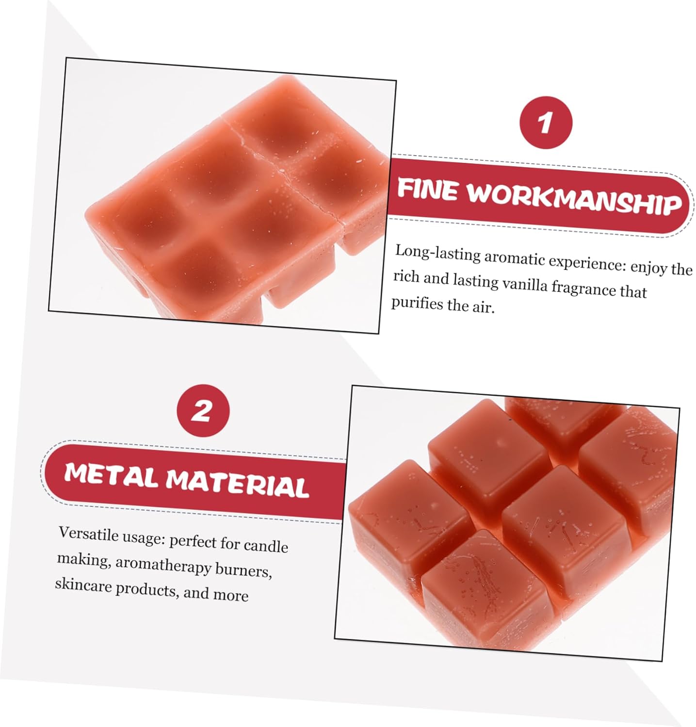LIFKOME Soy Wax Aromatherapy Candles Blocks