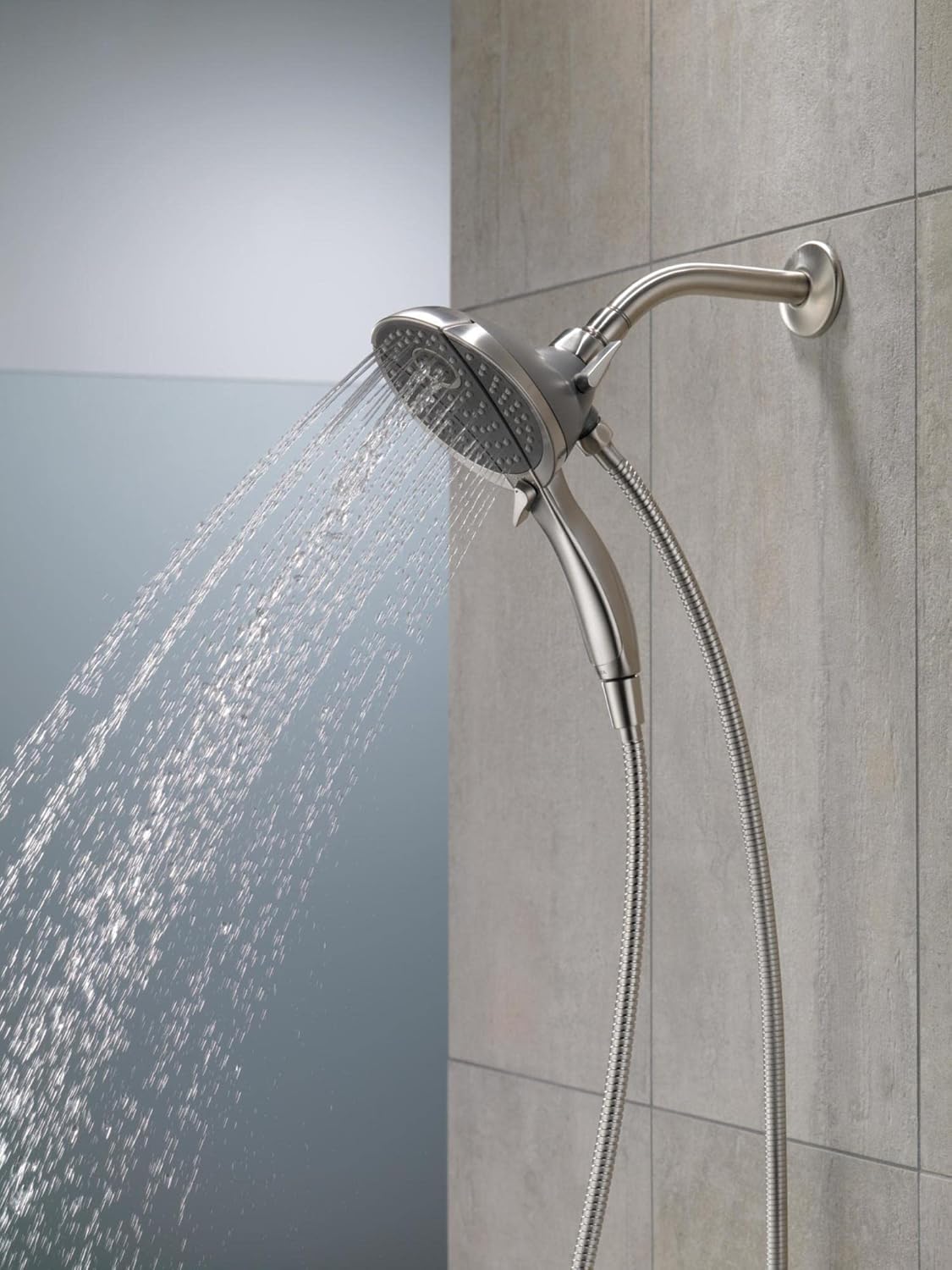 Delta In2ition 4-Spray Dual Shower Head with Handheld Chrome