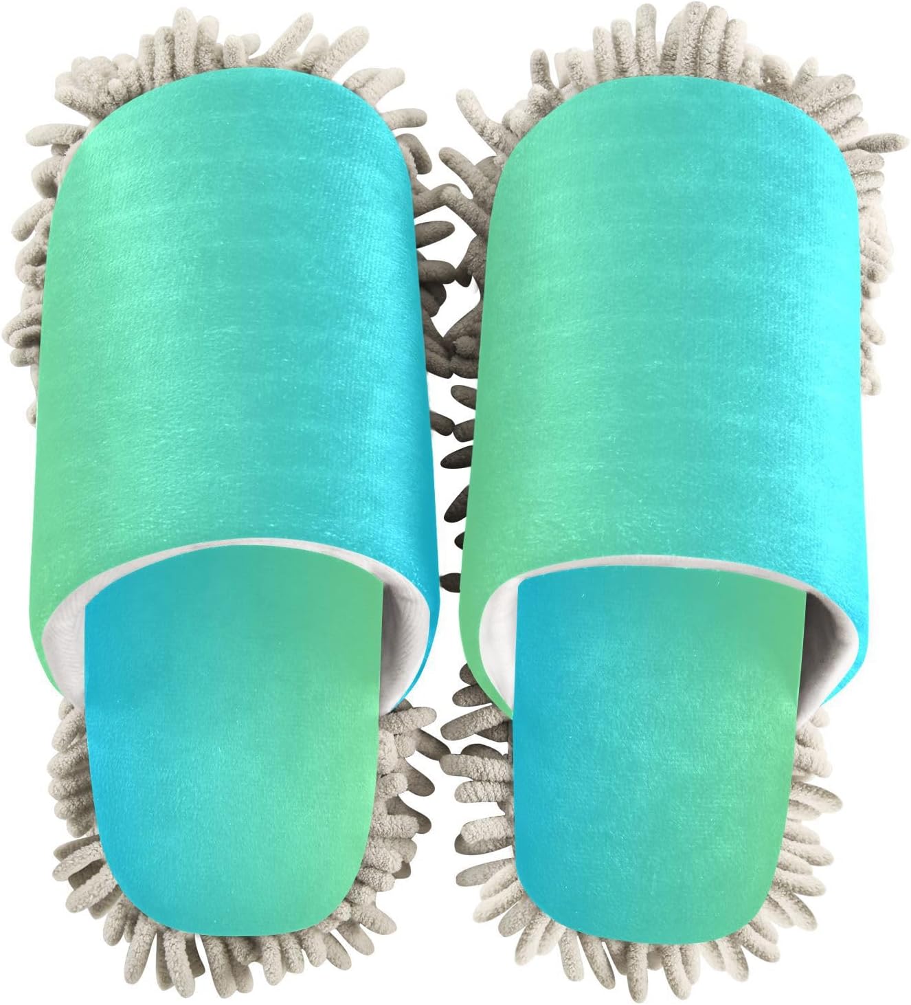 Sinestour Gradient Mop Slippers for Floor Cleaning