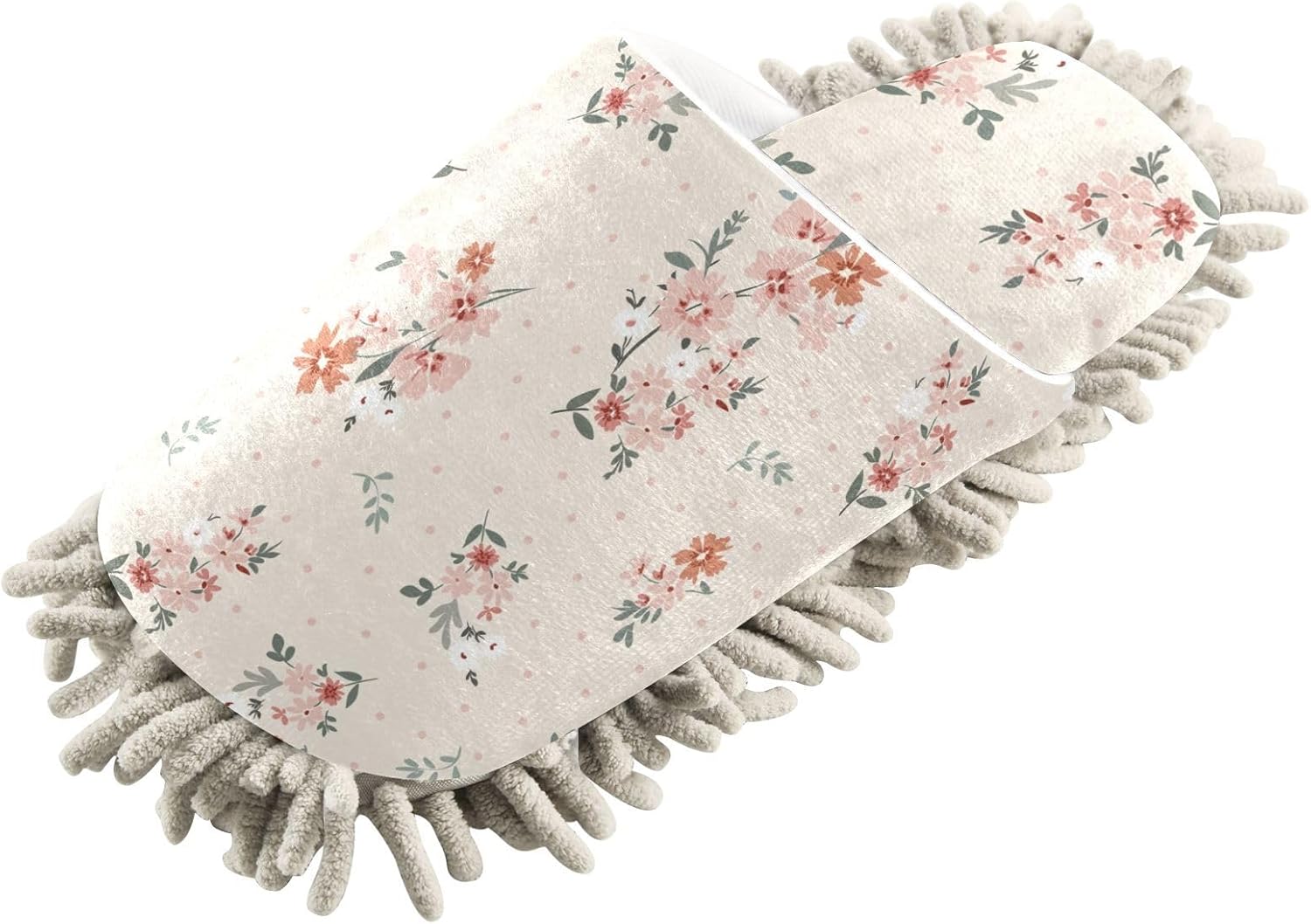 Kigai Microfiber Slippers with Bohemian Flowers