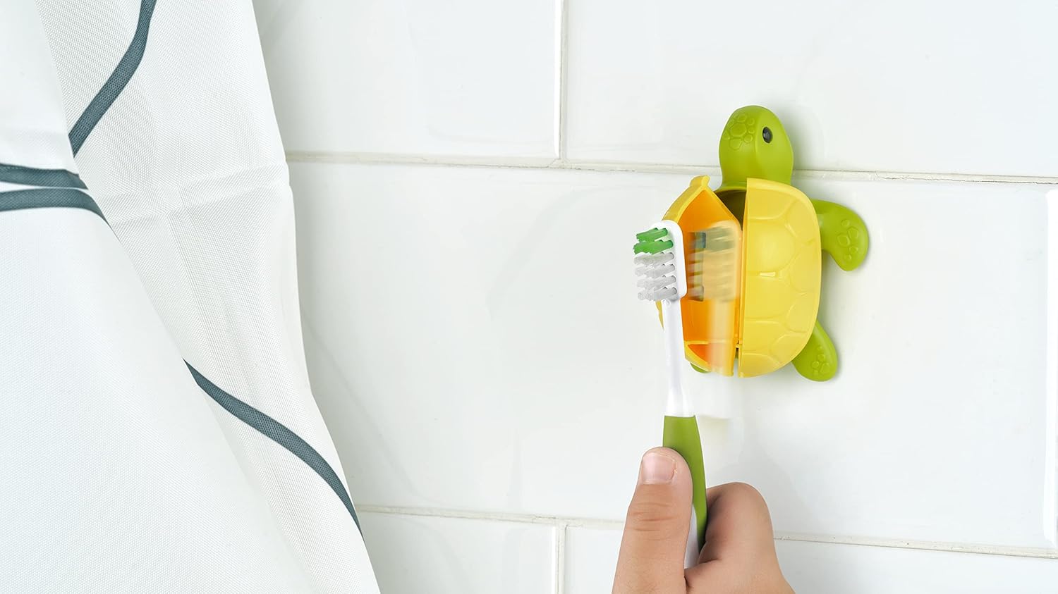 Flipper Fun Animal Turtle Toothbrush Cover
