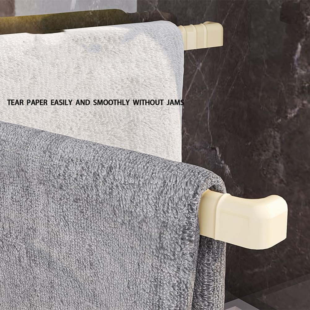 YUURO 180 Rotating Towel Rack with 3 Bars